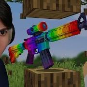 Minecraft But All Drops Are Guns