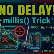 Non Blocking LED Blink In Arduino Using Millis Instead Of Delay Embedded Arduino