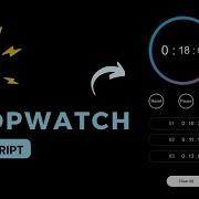 How To Make Stopwatch Project In JavaScript JS Tutorial
