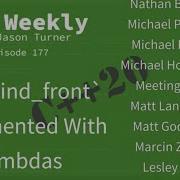 C Weekly Ep 177 Std Bind Front Implemented With Lambdas