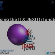 Using The ITX JEXIT Function