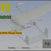 Design Modeler Tutorial 03 Merge Faces Propeller Model ANSYS 2022R2