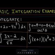 Basic Integration Problems
