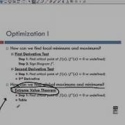 3 Optimization I