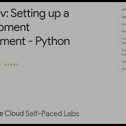 App Dev Setting Up A Development Environment Python Qwik Lab