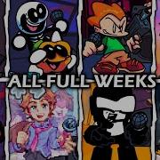 Friday Night Funkin Week 1 To Weekend 1 All Full Weeks Cutscenes