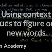 Using Context Clues To Figure Out New Words Reading Khan Academy