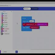 Temperature Program Using MakeCode