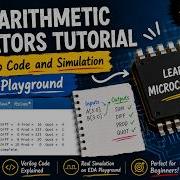 Учебник по арифметическим операторам Verilog с демо кодом и симуляцией на EDA Playground
