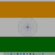 How To Draw Indian Flag Using Python Programming Turtle Library