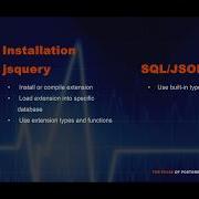 JSON And JSONPATH In Postgres 12