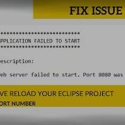 Port 8080 Already In Use ECLIPSE Spring Live Reload Changing Port Number