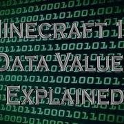 Minecraft 1 8 Data Values Explained