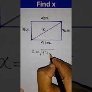 Find The Diagonal Maths Rectangle Youtubeshorts Ytshorts Shortvideo Viralshorts Trending