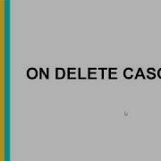 28 ON DELETE CASCADE