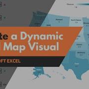 How To Create A Dynamic Filled Map Visual In Excel
