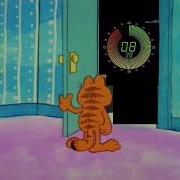 Garfield And The Door 100 Seconds Countdown LED Circle Clock Version Remix BBC Countdown 50 FPS