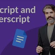 How To Do Subscript And Superscript In Google Docs