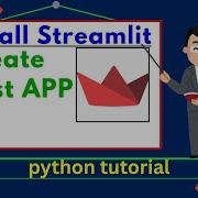 Streamlit Tutorial Installation And Create Your First Web App