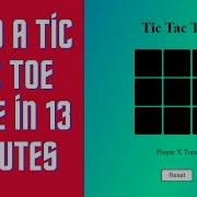 ASMR Programming Build A Tic Tac Toe Game In 13 Minutes No Talking