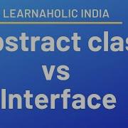 Abstract Class Vs Interface Difference Between Abstract Class And Interface In Java