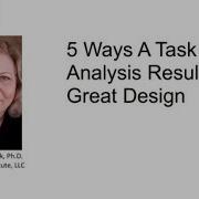 Web Design Task Analysis For Great Design