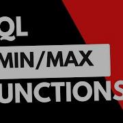 MIN And MAX Functions In SQL Oracle SQL Fundamentals