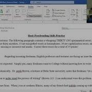 WW Proofreading Practice