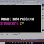 Visual Studio 2019 C How To Create Your First Program Hello World