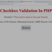 Multiple Checkbox Validation In Php How To Get Multiple Checkbox Values In Php Radio Button