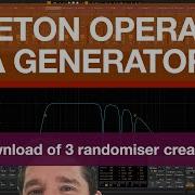 Ableton Operator Idea Generator Creative Sound Design