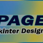 Page Конструктор графических интерфейсов на Tkinter Создавайте приложения Python GUI за счит