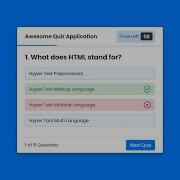 Create A Quiz App With Timer Using HTML CSS JavaScript Quiz Web App Using JavaScript