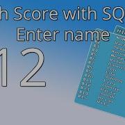 12 Unity Tutorial High Score With SQLite Enter Name