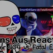 Sans Aus React To Error 404 Vs Fatal Error No Ships Request