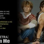 A Ha Take On Me Lyrics Spanish English Español Inglés