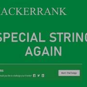 HACKERRANK SPECIAL STRING AGAIN INTERVIEW PROBLEM