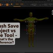 ZBrush Save Project Vs Save Tool What S The Difference