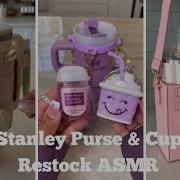 Stanley Purse Cup Restock ASMR Stanley Decorations And Accessories TikTok Compilations