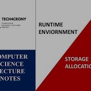 Runtime Environment Storage Allocation