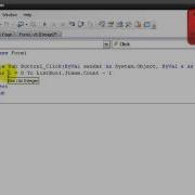 Visual Basic 2008 Tutorial 11 Listbox Saving