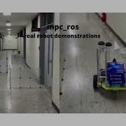NMPC Nonlinear Model Predictive Control Real Robot Demonstration