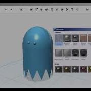123D Design Pacman Ghost With Combine Circular Pattern And Non Uniform Scale
