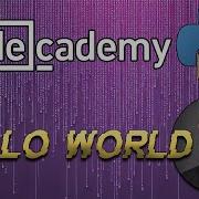 Codecademy Python 3 Hello World