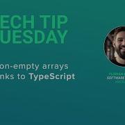 Non Empty Arrays Thanks To Typescript TechTips