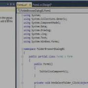C Edge 39 C FolderBrowserDialog