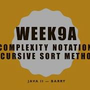 Java2 09b Recursive Sort Algorithms Merge Sort