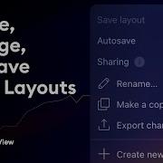 Create Manage And Save Chart Layouts Full Demonstration