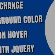 JQuery Change Background Color On Hover HowToCodeSchool Com