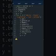 Python Turtle Graphic Design Coding Status Shorts Programming Turtle Python